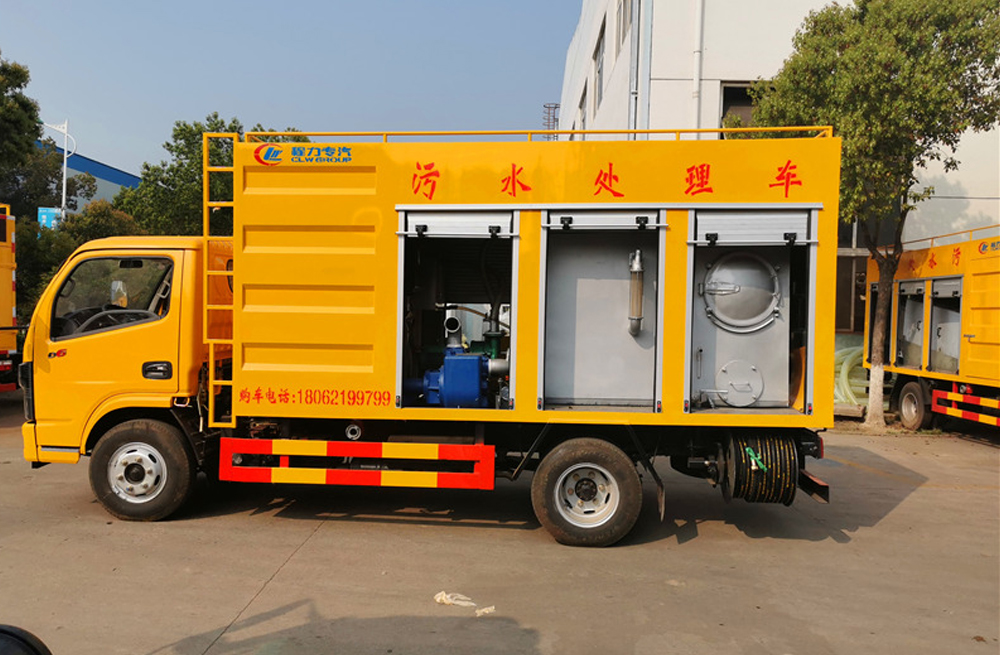 281联盟村污水分离车